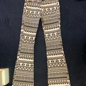 Ranch dressin Aztec bootcut jeans